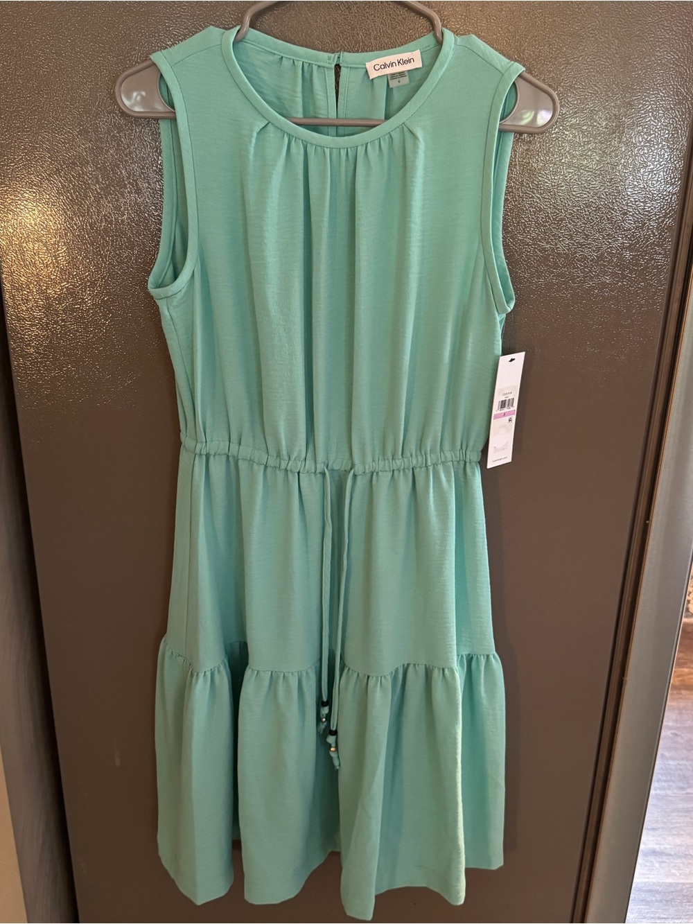 Calvin Klein Soft Mint Sleeveless dress